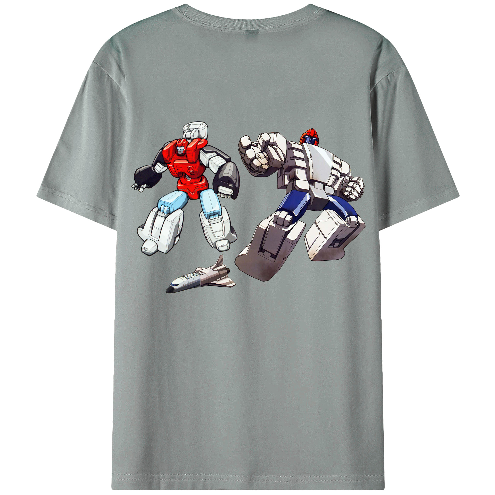 （画像用）  綿100％ メンズ半袖Tシャツ（バックプリント） 通気性